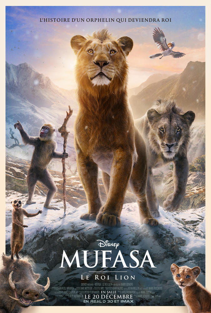 Mufasa Le roi lion Cinéma Laurier